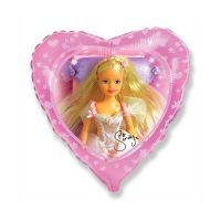 18″/45 cm Baby Sindy Fantasy fólia léggömb, Flexmetal