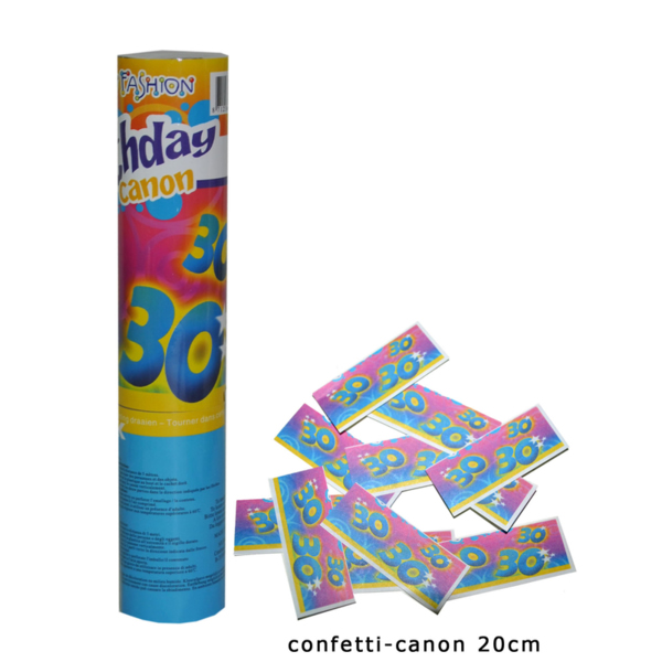 Konfetti kilövő ágyú, 20 cm, 30-es mintával