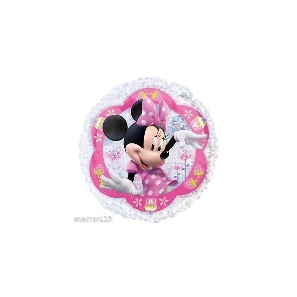 53 cm-es Minnie hologramos fólia lufi